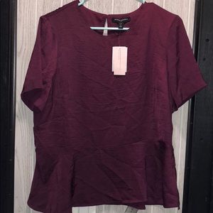 NWT peplum blouse